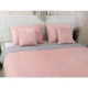 Покрывало двусторонее Руно 180x220 см - Велюр Pink and Grey ромб розовый (28049) - изображение 4