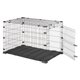 Клітина для собак і цуценят Ferplast Doggy Hub 120 76.5х117.5х76.5 см до 50 кг (73179117) - зображення 3