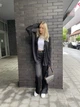 Женский костюм в пижамном стиле черный размер L - изображение 1