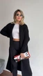 Fashions • Кардиган женский Хейли Fashions 44-54 черный (301-нс) - изображение 8