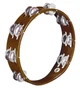 Тамбурін MEINL Traditional Wood Tambourine Aluminium Jingles African Brown TA2A-AB - изображение 1