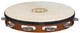 Тамбурін MEINL Traditional Goat-Skin Wood Tambourine Aluminium Jingles African Brown TAH1A-AB - изображение 1