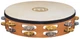Тамбурін MEINL Recording-Combo Goat-Skin Wood Tambourine Dual-Alloy Jingles Super Natural TAH2M-SNT - изображение 1