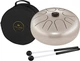 Глюкофон 12" хеппі драм MEINL Sonic Energy Steel Tongue Drum Pearl Grey G Minor STD4PG - изображение 5