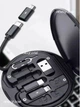 Набор кабелей и переходников 60W Type-C, Lighting, USB подставка для телефона Черный - изображение 5