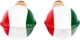Маракаси MEINL Rawhide Maracas Traditional Mexico Flag MSM3MX - изображение 4
