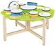 Фрейм барабан Nino Percussion Classroom Hand Drum Set with Stand 36" NINO966 - изображение 2