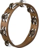 Тамбурін MEINL Traditional Wood Tambourine Stainless Steel Jingles Walnut Brown TA2WB - изображение 1