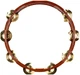 Тамбурін MEINL Traditional Wood Tambourine Brass Jingles African Brown TA1B-AB - изображение 3