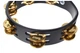 Тамбурін MEINL Compact Wood Tambourine Solid Brass Jingles Black CTA2B-BK - изображение 5