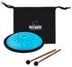 Глюкофон 7" хеппі драм Nino Percussion Mini Melody Steel Tongue Drum Blue C Major NINO981 - изображение 5