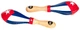 Маракаси MEINL Rawhide Maracas Traditional Cuba Flag MSM3CU - изображение 3