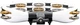 Тамбурін MEINL Mountable Recording-Combo ABS Tambourine Dual-Alloy Jingles White TMT2M-WH - изображение 4