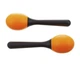 Маракаси Nino Percussion Plastic Egg Maracas Orange NINO569OR - изображение 3