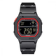 Годинник NORTH EDGE X1 цифровий водозахист 5 ATM, LCD екран, силікон, чорний/червоний - зображення 1