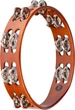 Тамбурін MEINL Traditional Wood Tambourine Steel Jingles African Brown TA2AB - изображение 2