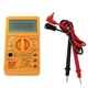 Мультиметр цифровой HAOYUE DT860B/700B, батарейка 9V, 2 щупа, с экраном Yellow - изображение 2