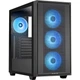 Корпус для компьютера Chieftec HUNTER 3 GS-03B-OP Черный E-ATX игровой со стеклянной панелью с 4 вентиляторами 120 мм A-RGB USB-C без блока питания (GS-03B-OP) - изображение 1