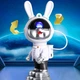 Проектор ночник UFT Astronaut 6 в форме кролика, звездное небо с туманностью, RGB-эффекты, пульт ДУ. - изображение 2