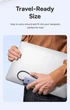 Хаб-адаптер Baseus UltraJoy Series 4-Port HUB AIR - USB-A to 4*USB3.0 (B0005280A813-02) - зображення 5
