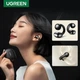 Bluetooth-навушники UGREEN TWS HiTune S3 Bluetooth 5.4 Open Ear Clip Sports Black (WS209) - зображення 2