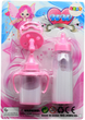 Zestaw akcesoriów Lean Toys Butelki ze znikającym mlekiem 2 szt + Smoczek dla lalek (5905991055754) - obraz 1