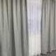 Темно-серые готовые шторы лен блэкаут мрамор однотонные для гостиниц, кафе и ресторанов - изображение 7