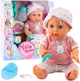 Lalka Bobas Lean Toys z funkcją siusiania Różowa 35 cm (5905991055945) - obraz 2