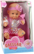 Lalka Bobas Lean Toys z funkcją siusiania Różowa 24 cm (5904204759250) - obraz 1