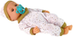 Пупс Lean Toys з функцією пісяння White 38 см (5905214972110) - зображення 4