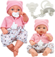 Пупс Lean Toys з функцією пісяння Pink 30 см (5905991055686) - зображення 3