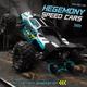 Машинка на радіокеруванні SG116 MAX 1:16 4WD до 80 км/год — RC Monster Truck для дрифту та бездоріжжя, радіокерований автомобіль - зображення 5