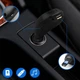 Автомобильный FM трансмиттер модулятор с LED-дисплеем и пультом HZ-H20BT Bluetooth MP3 AUX USB microSD/TF Hands Free Серый - изображение 7