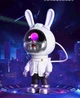 Світильник нічник Астронавт у вигляді кролика-космонавта Проектор Rabbit Star Galaxy Nightlight Projector 10 Вт 23 см з ефектом зоряного неба та пультом - зображення 5