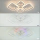 Управляемая МУЗЫКАЛЬНАЯ светодиодная люстра ESLLSE OVAL RGB MUSIC 5S 85 Вт 725x460x80 мм Белая - изображение 7