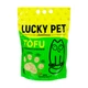Наполнитель Lucky Pet из тофу для кошачьего туалета с ароматом зеленого чая, 6 л. - изображение 1