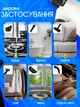 Універсальний пароочисник ручний для прибирання дому, 6 в 1 Bitek Steam Cleaner парогенератор Пароочисник для меблів, для прибирання вікон та автомобіля, відпарювач, парогенератор для прибирання та дезінфекції, White - зображення 3