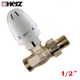 Кран RLTR + Термоголовка HERZ МINI ½", прямий - изображение 2