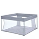 Дитячий манеж SWIFT 4 ME 1196 Gray 127х127х74,5 см - изображение 3