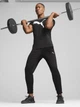 Футболка спортивная для тренировок длинная мужская Puma Tad Essentials Solid Cat Tee (Cf Big Cat) 52592101 M Черная (4067984125996) - изображение 3