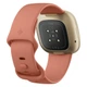 Смарт-годинник Fitbit Versa 3 Pink Clay/Soft Gold Aluminum - зображення 2