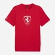Футболка хлопковая длинная мужская Puma Ferrari Sportswear Lifestyle 63278502 M Rosso Corsa с принтом (4069157752886) - изображение 4