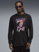 Лонгслив для баскетбола мужской Puma Playoff Series 63290301 L Black (4069157818773) - изображение 1