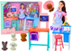Лялька Lean Toys Ветеринарний кабінет з аксесуарами 40 см (5905991004110) - зображення 2