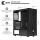 Корпус QUBE CARNIVAL RGB Black (CARNIVAL_FCNU3) - изображение 4