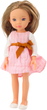 Lalka Lean Toys w różowej sukience z kokardą 32 cm (5905991055594) - obraz 3