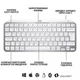 Клавиатура Logitech MX Keys Mini Minimalist US Pale Grey (920-010499) - изображение 4