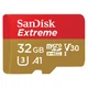 Карта памяти SanDisk 32 GB microSDHC UHS-I U3 Extreme Action A1 + SD Adapter SDSQXAF-032G-GN6MA - изображение 1