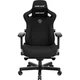 Комп'ютерне крісло для геймера Anda Seat Kaiser 3L Black Fabric (AD12YDC-L-01-B-CF) - зображення 1