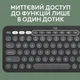 Комплект (клавиатура + мышь) Logitech Pebble 2 Combo for Mac Graphite (920-012244) - изображение 4